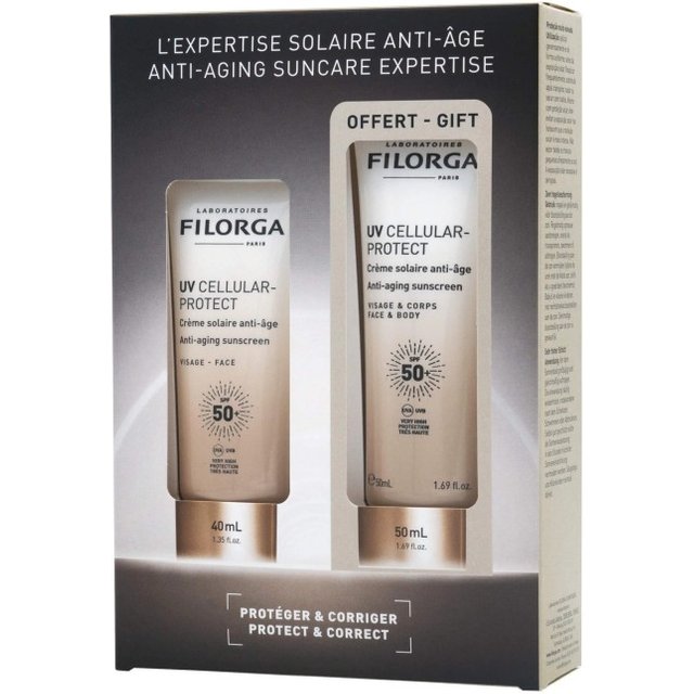 Filorga Uv Celullar Protect Crema Solar Facial SPF50 40ml + Corporal SPF50 50ml