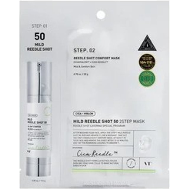 Vt Cosmetics Mascarilla 2-Step Reedle Shot 50 1 Unidad