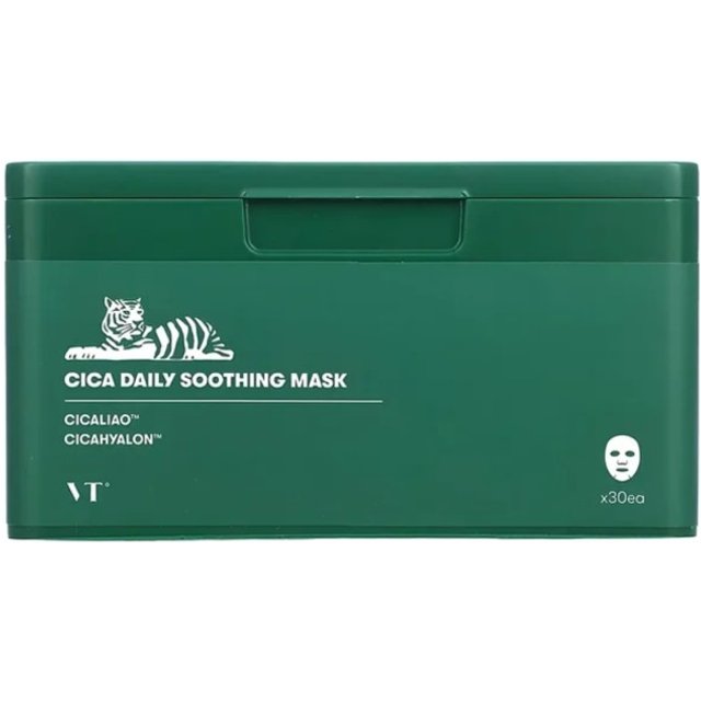 Vt Cosmetics Mascarillas faciales Cica Daily Soothing 30 Unidades