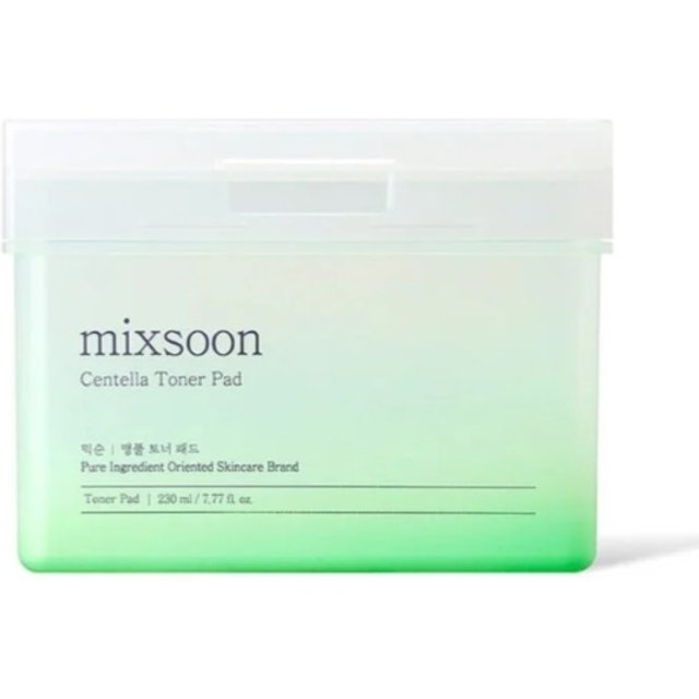Mixsoon Tónico facial hidratante Centella Asiática 60 Almohadillas