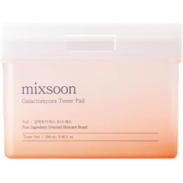 Mixsoon Tónico facial hidratante e iluminador Galactomyces 60 Almohadillas