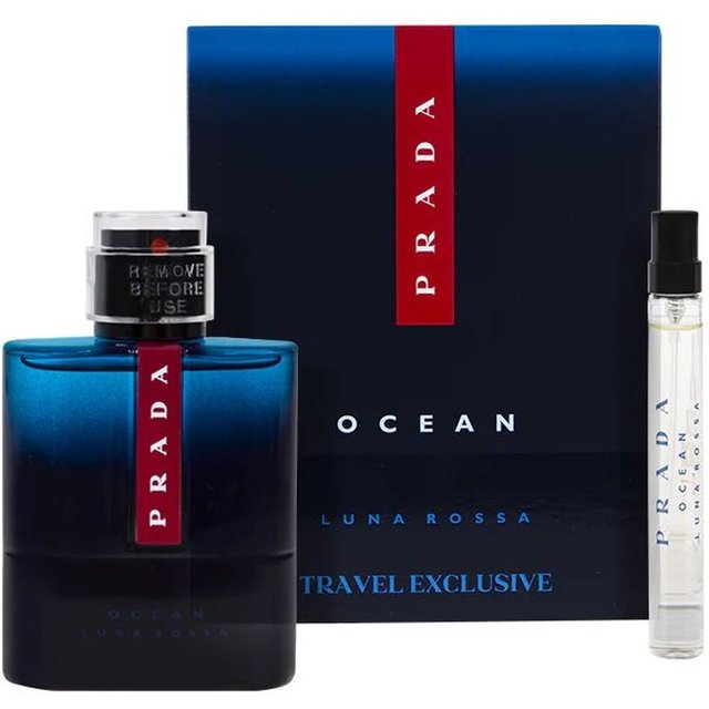 Prada Luna Rossa Ocean 100ml Eau de toilette + 10ml Set