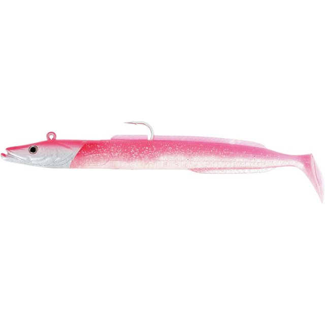 Westin Sandy Andy Jig 62g 17cm Glowing Lipstick Sandaal Meeresköder Meeresjigs Norwegenköder Gummifisch