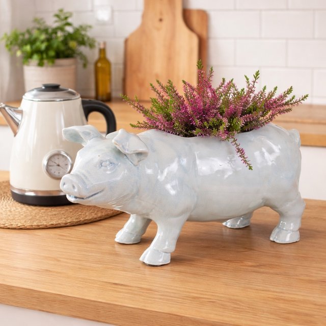 XL Pig Planter - 40cm Long