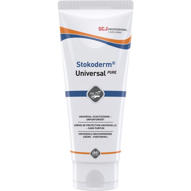 Handcrème SCJ Stokoderm Universal Pure parfumvrij 100ml