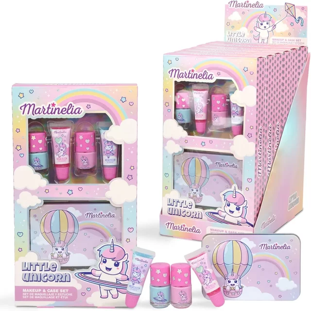 Martinelia Little Unicorn Makeup & Case Set
