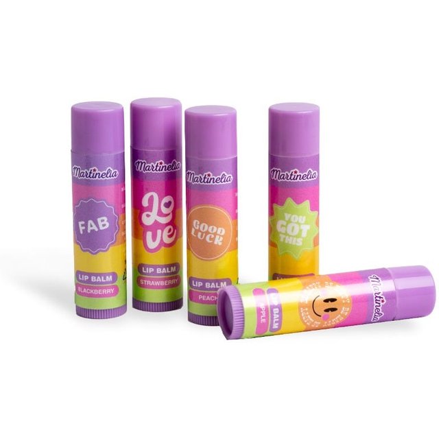 Martinelia Super Girl Lip Balm 5Pcs Set
