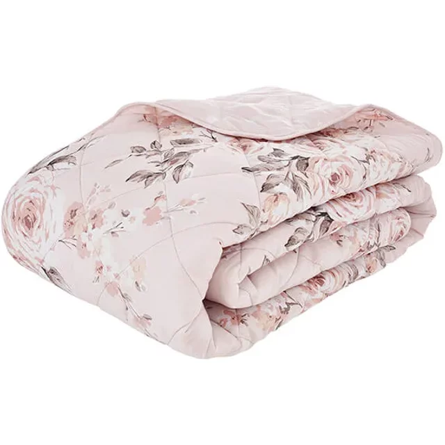 Catherine Lansfield Canterbury Bedspread Blush