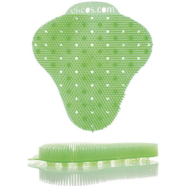Ekcos Screen Green Apple 60 Tage, L 200 x B 190 mm, Urinalmatte für Pissoirs mit dem Duft nach würzigen Äpfeln, 2 Stk