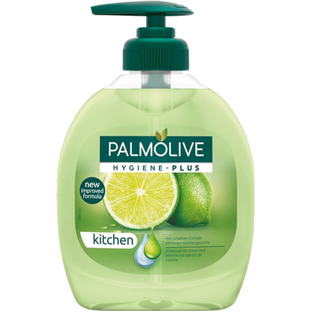 Palmolive HygienePlus Kitchen Handwash, Flüssigseife antibakteriell, eliminiert Küchengerüche, ORIGINAL (Pumpe), 300 ml