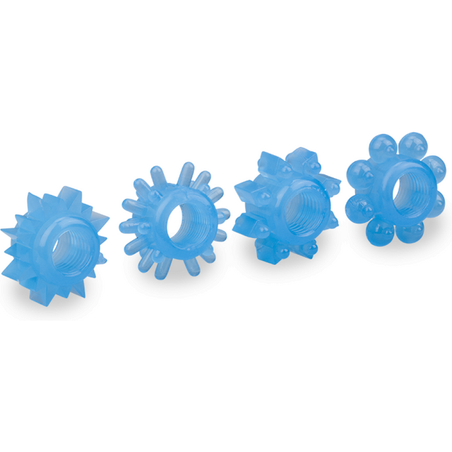 4 anneaux cockring phosphorescents Lumino