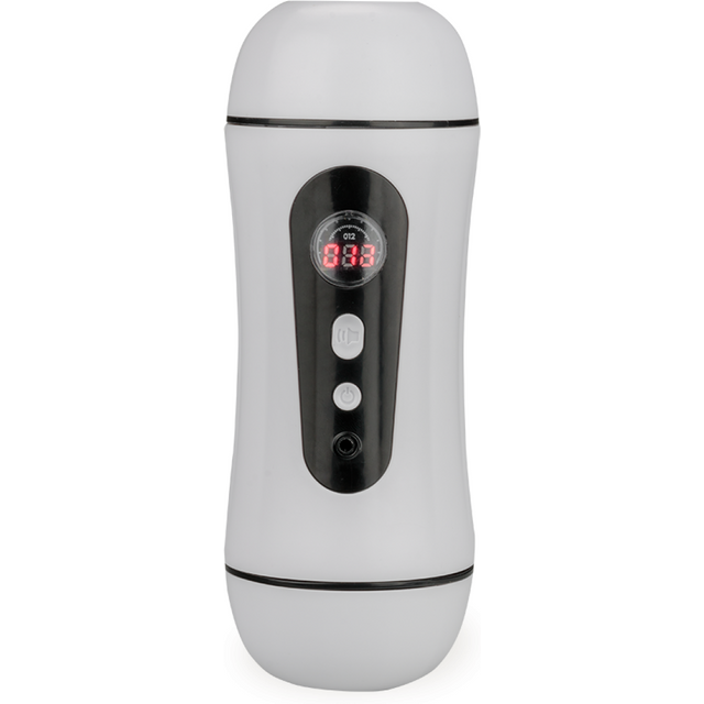 Masturbateur double entrée vibrant et vocal Revo