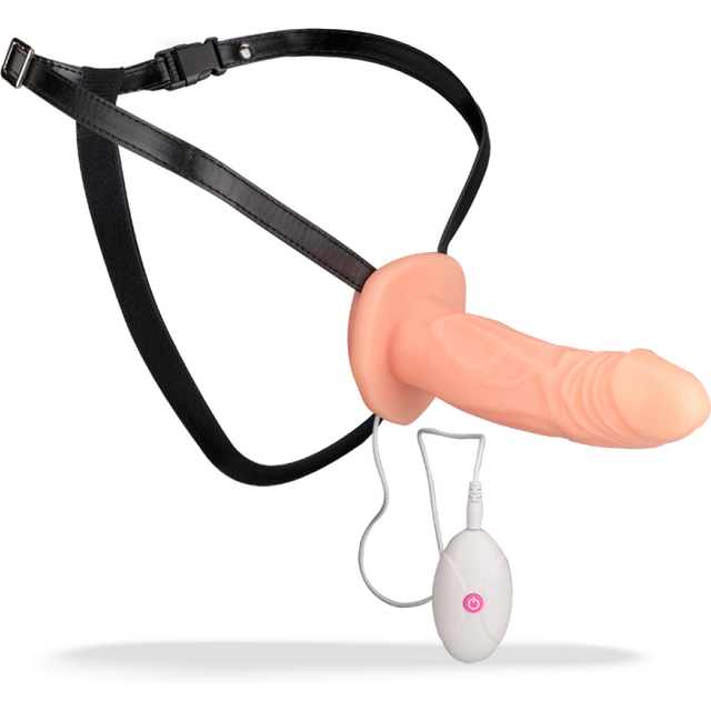 Gode ceinture creux vibrant 10 modes