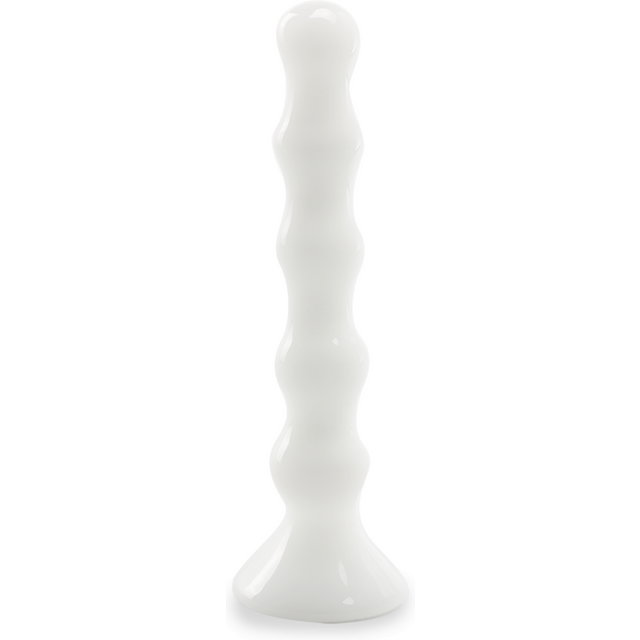 Gode godemichet en verre Lagoon gode vaginal ou anal homme ou femme - Blanc