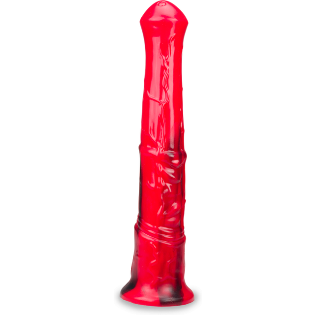 Gode godemichet ventouse animal cheval gode vaginal ou anal homme ou femme - Rouge