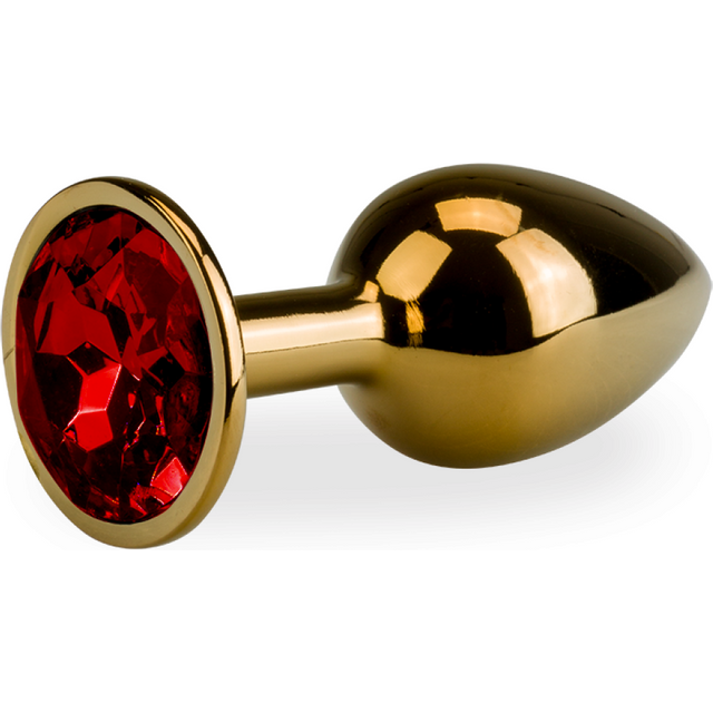 Bijou anal rosebud doré taille S 50g