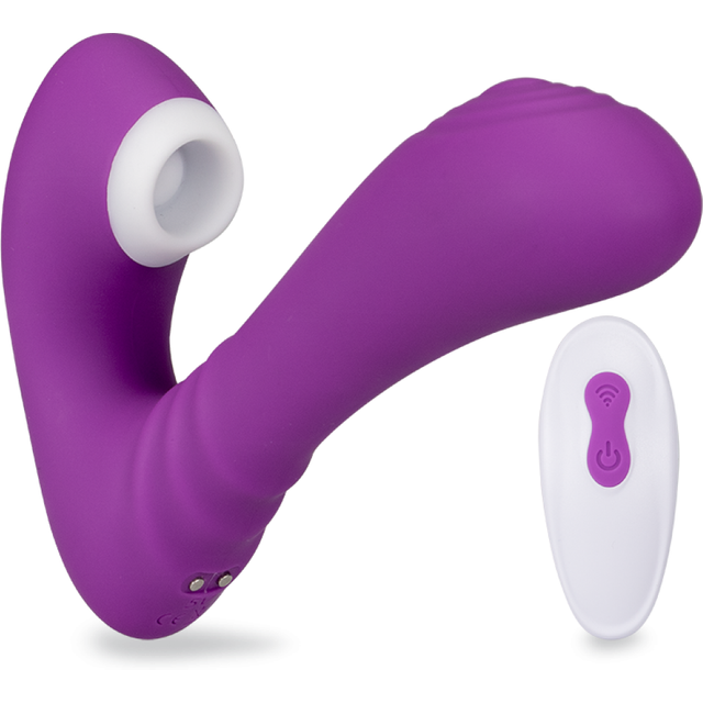Stimulateur de clitoris et point G télécommandé Gray