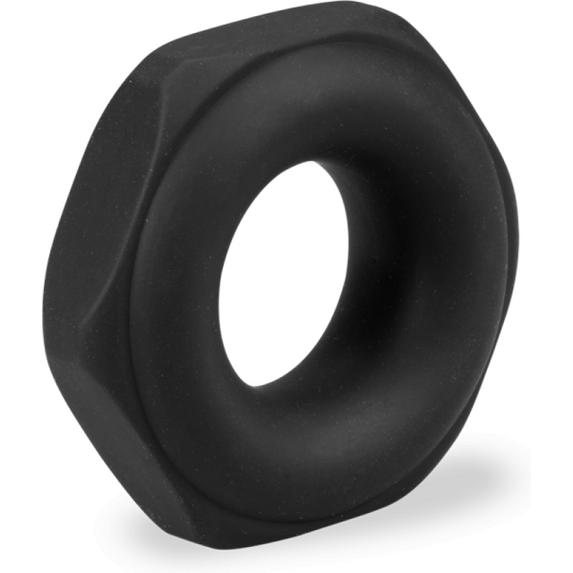 Anneau pénis ring pénien en silicone médical Jojo - Cockring penien pour homme et couple - Noir
