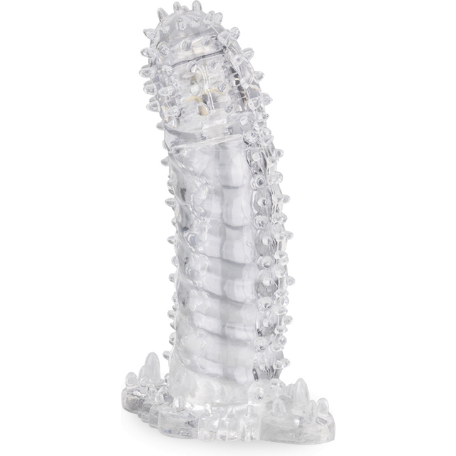 Gaine pénis vibrante à picots