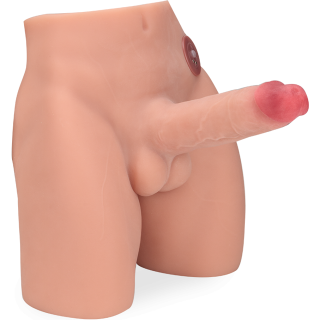 Fessier masturbateur anus et pénis vibrant télescopique Jonas 4,0kg