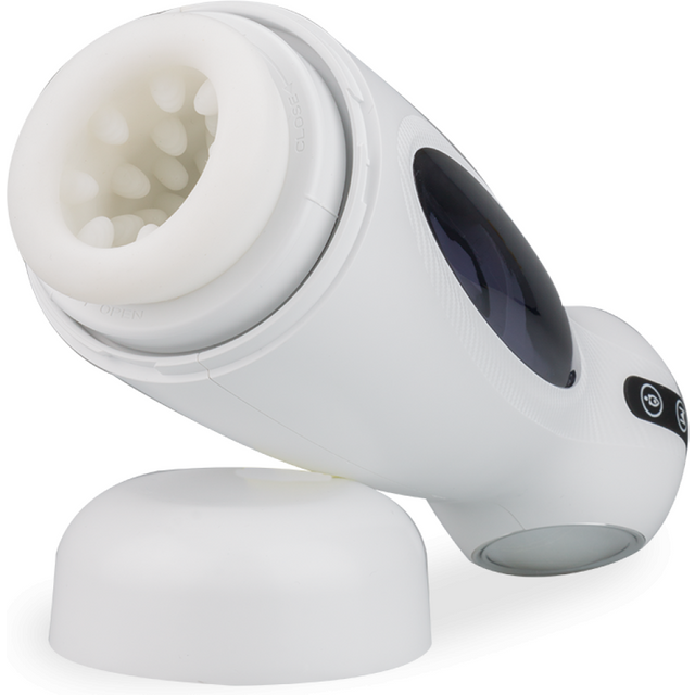 Masturbateur rotatif et va-et-vient avec porte téléphone Icicle