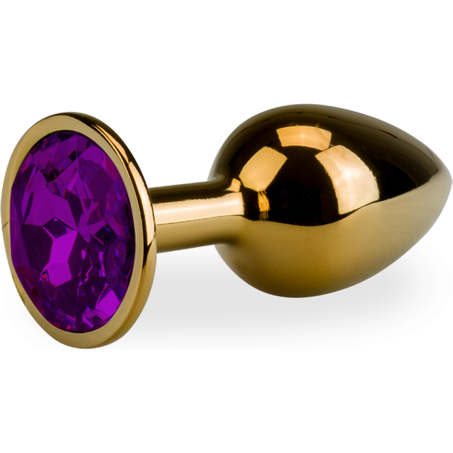 Bijou anal rosebud doré taille S 50g