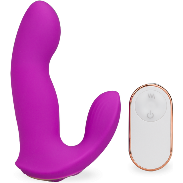 Vibromasseur sex toy homme gode anal Stimulateur de prostate vibrant et massant Mango - Violet