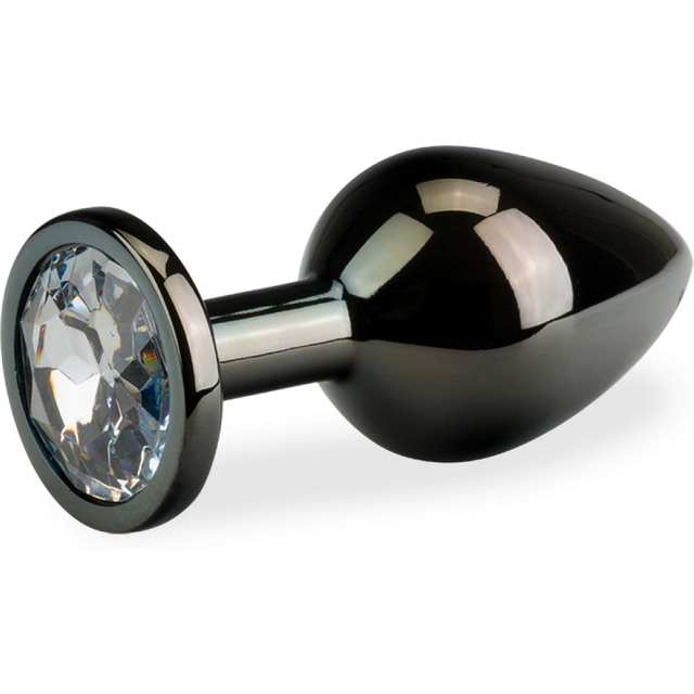 Bijou anal rosebud gun metal M 88g - 6 coloris