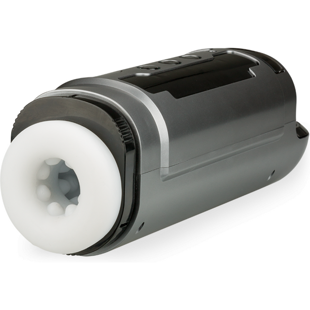 Masturbateur vibrant va-et-vient chauffant et airbag Frenzy