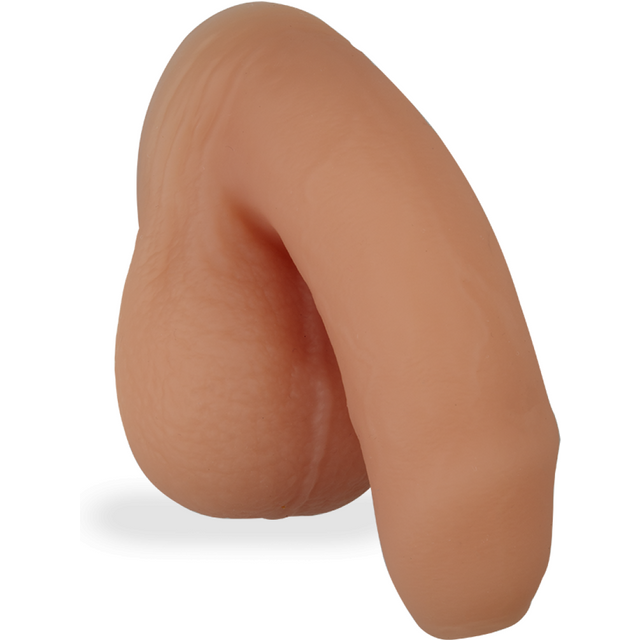 Prothèse pénis FTMPacker souple non circoncis en silicone Tiago
