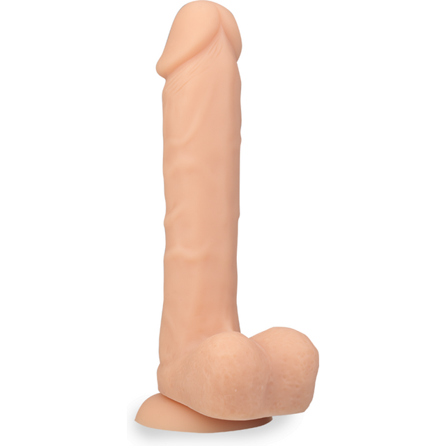 Gode godemichet ventouse en silicone médical Lionel gode vaginal ou anal homme ou femme - Peau claire