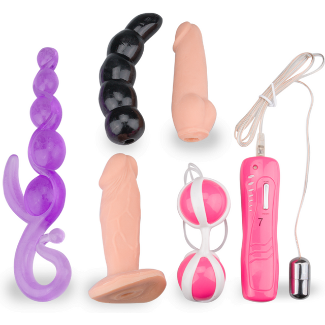 Coffret sexy 5 sextoys vibrants.