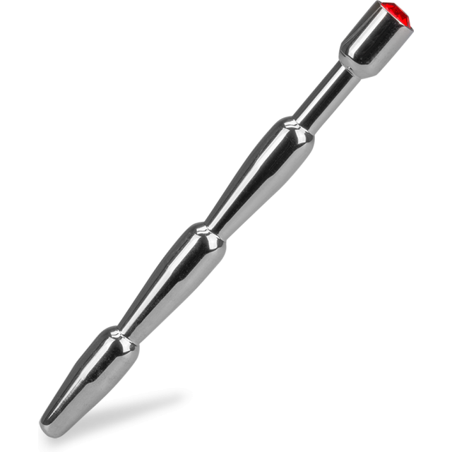 Plug d'urètre long avec strass