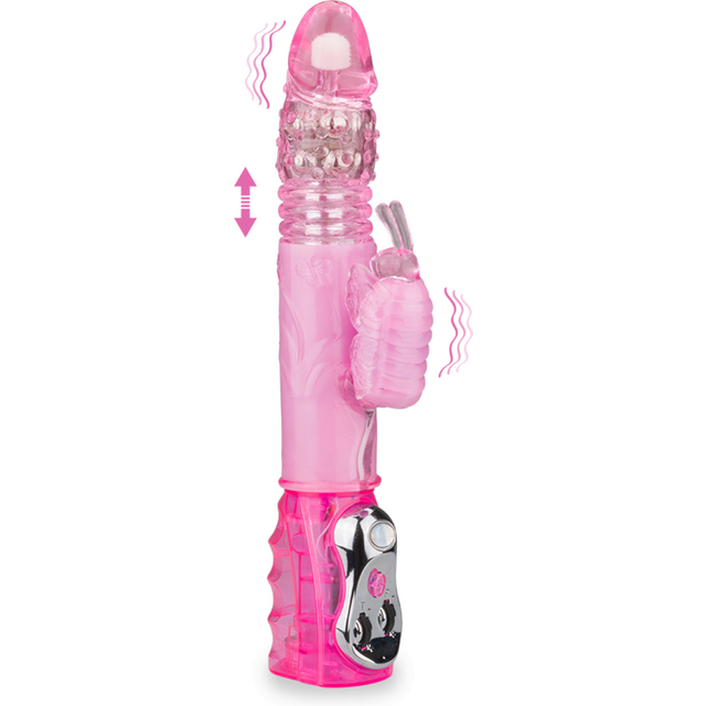 Vibro rabbit va-et-vient Butterfly papillon XL