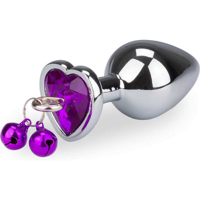 Bijoux anal rosebud grelots coeur