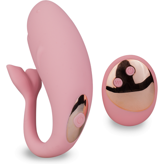 Vibromasseur pour couple télécommandé Love Whale
