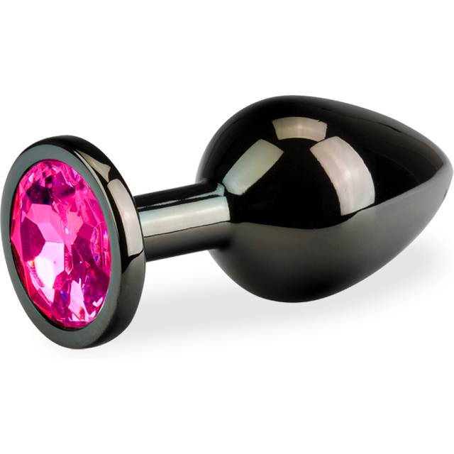 Bijou anal rosebud gun metal M 88g - 6 coloris