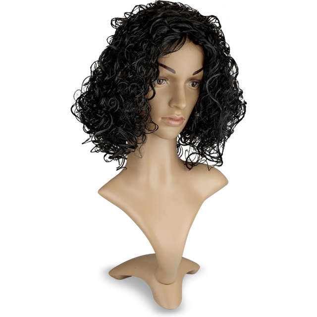 Perruque cheveux courts et bouclés