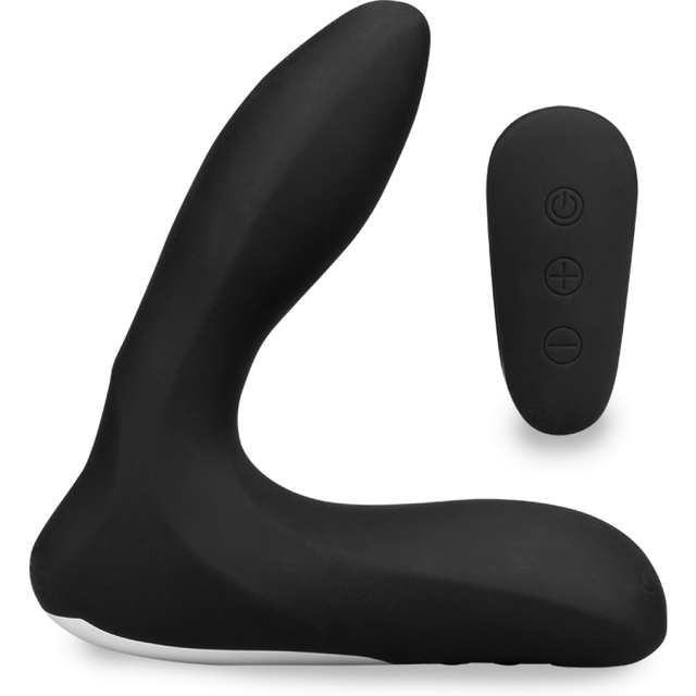 Vibromasseur sex toy homme gode anal Stimulateur de prostate vibrant et gonflable - Noir