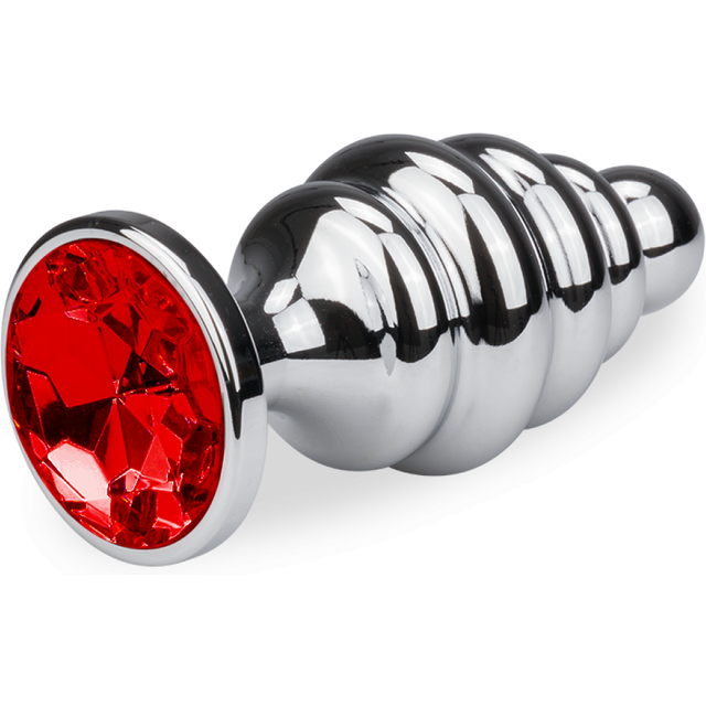 Bijou anal rosebud torsadé L - 8 coloris