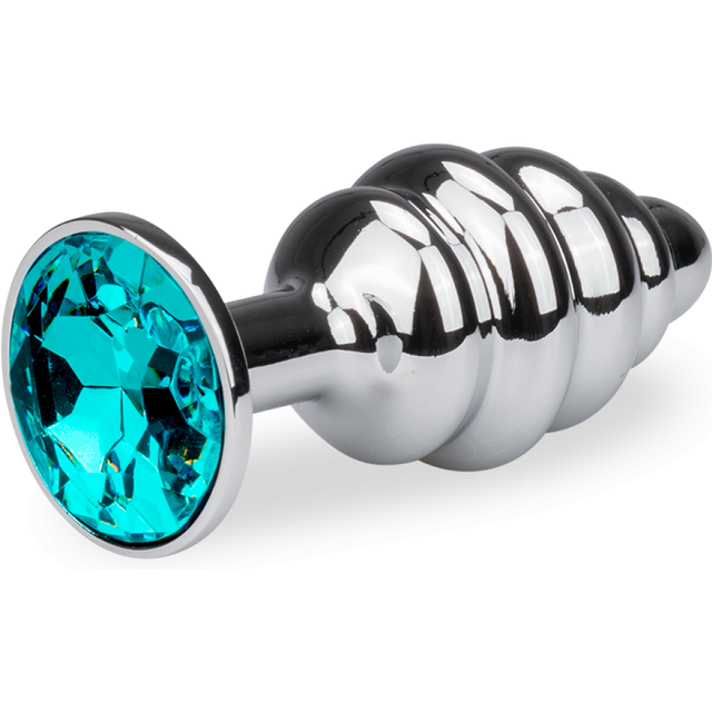 Bijou anal rosebud torsadé S - 8 coloris