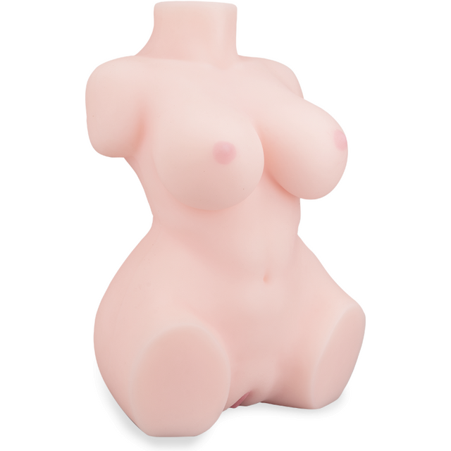 Poupée sexuelle buste masturbateur seins vagin anus 2,5kg Adele