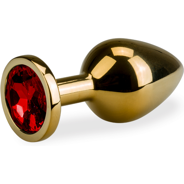 Bijou anal rosebud doré M 88g - 6 coloris