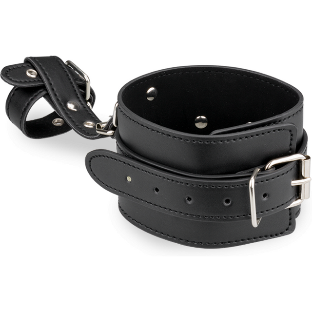 Menottes contrainte en cuir poignets - pouces