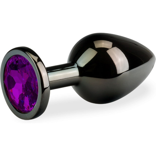 Bijou anal rosebud gun metal M 88g - 6 coloris