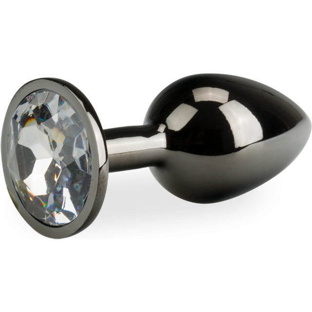 Bijou anal rosebud gun metal taille S 50g