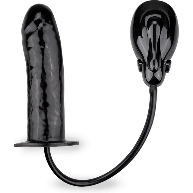 Gode godemichet gonflable vibrant à pompe automatique gode vaginal ou anal homme ou femme -