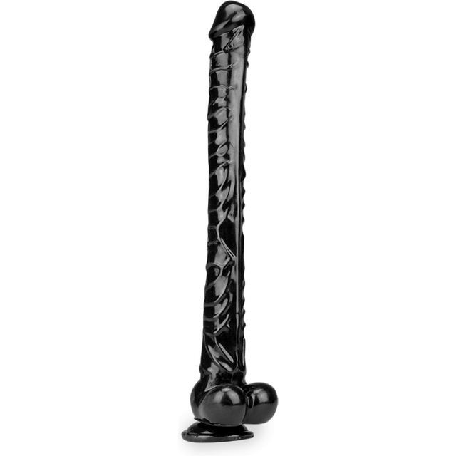 Godemichet ultra long Snake 35,0cm gode vaginal ou anal homme ou femme - Noir