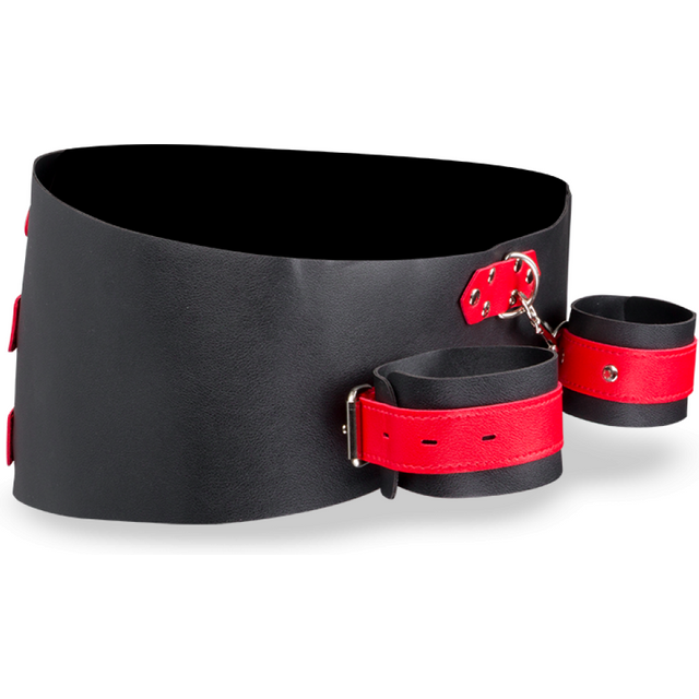 Entraves en similicuir hanches poignets