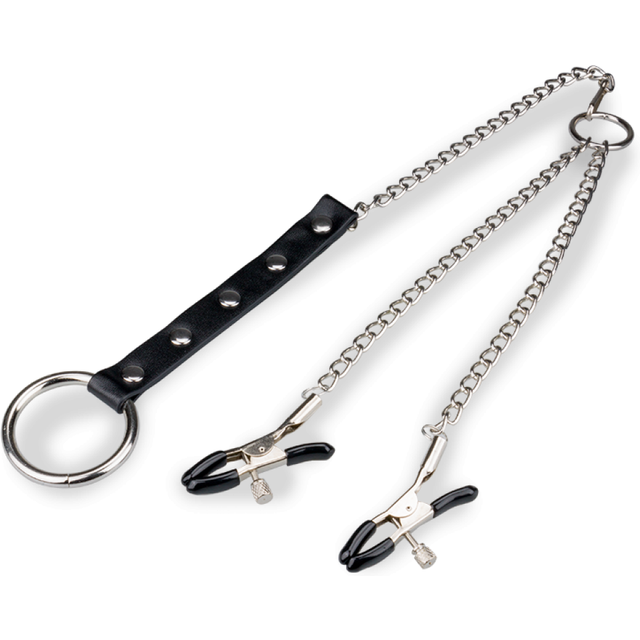 Pinces à seins + cockring métal